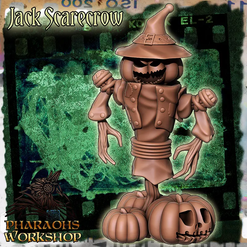 Jack Scarecrow - Halloween Accessory — modelo 3D