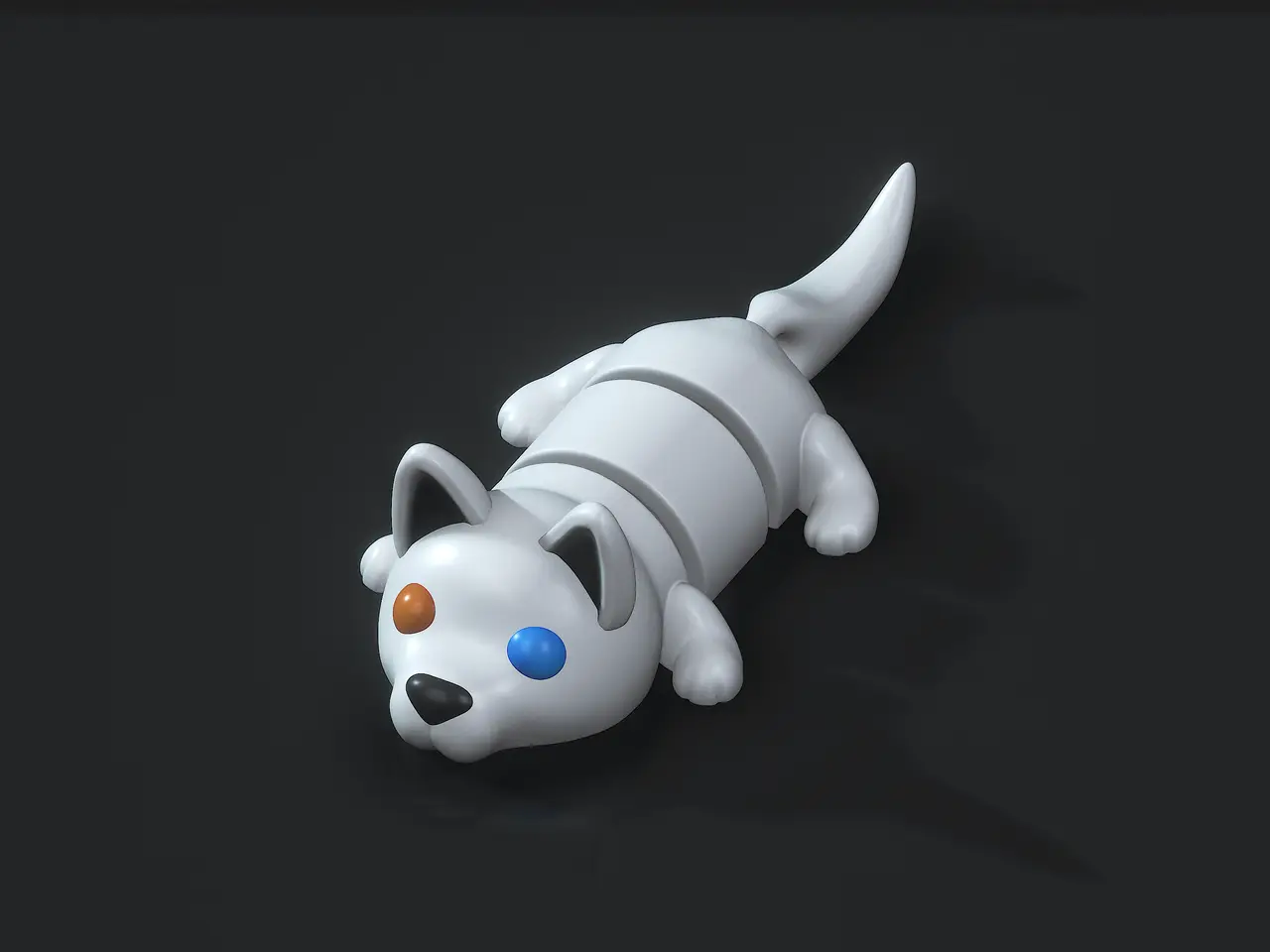 Articulated Dog — modelo 3D