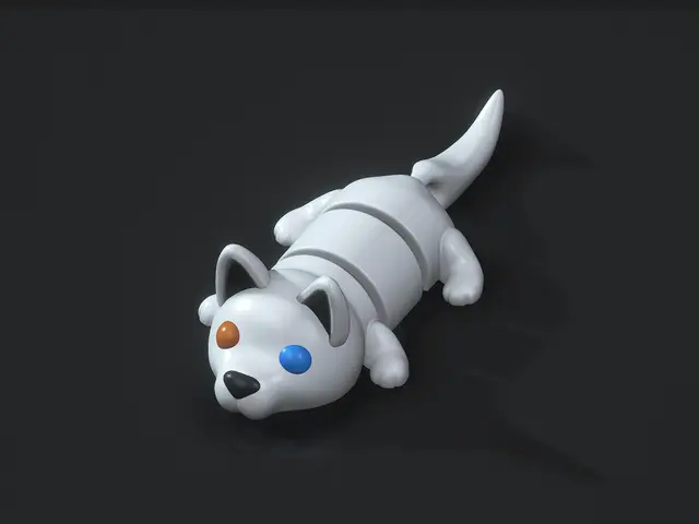 Articulated Dog — modelo 3D