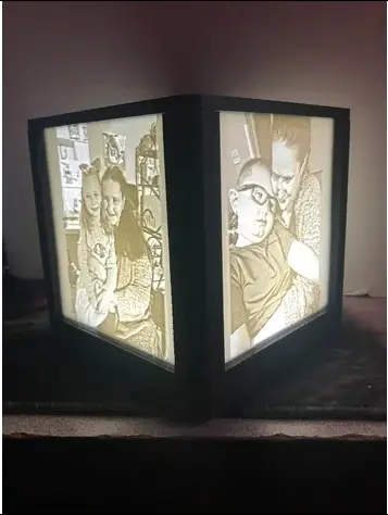 Lithophane Box Holder V2 — modelo 3D