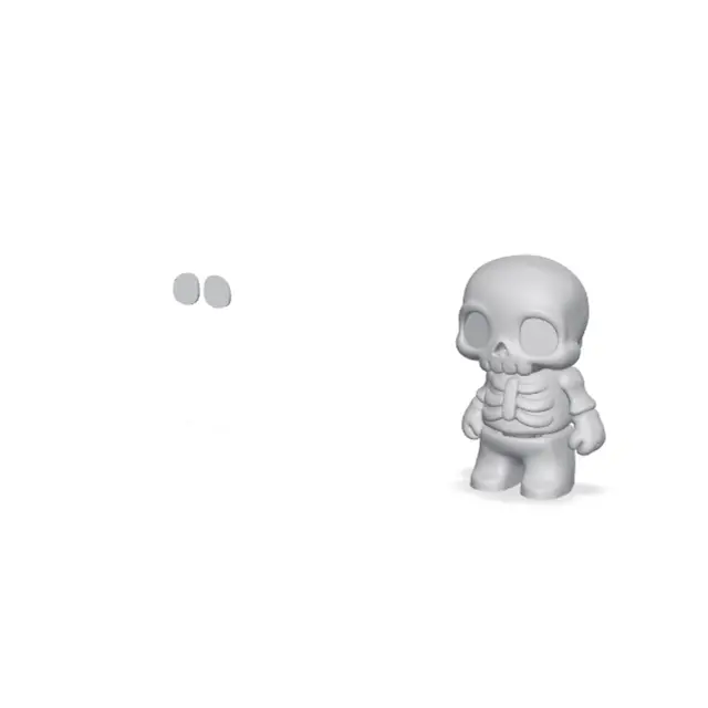 Little Losts Bonez Flexi - Nomz — modelo 3D