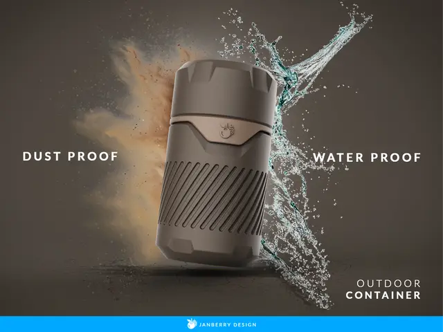 Outdoor Container - Robust and Waterproof — modelo 3D