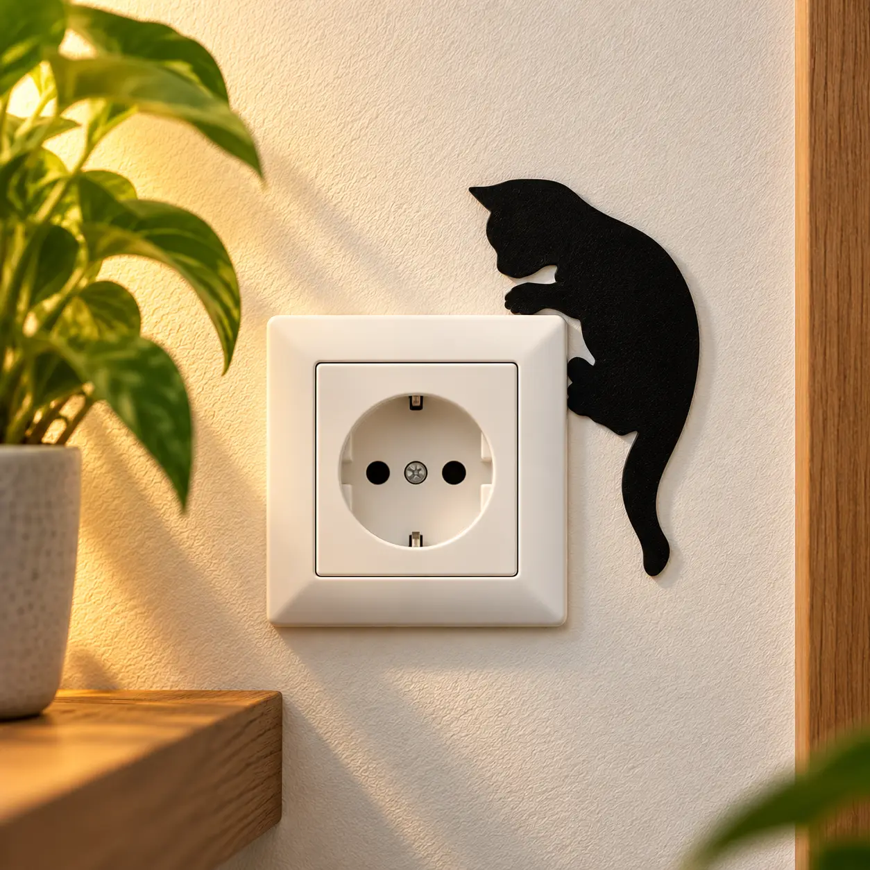 WallArt - Cat - Power Outlet - Light Switch — modelo 3D