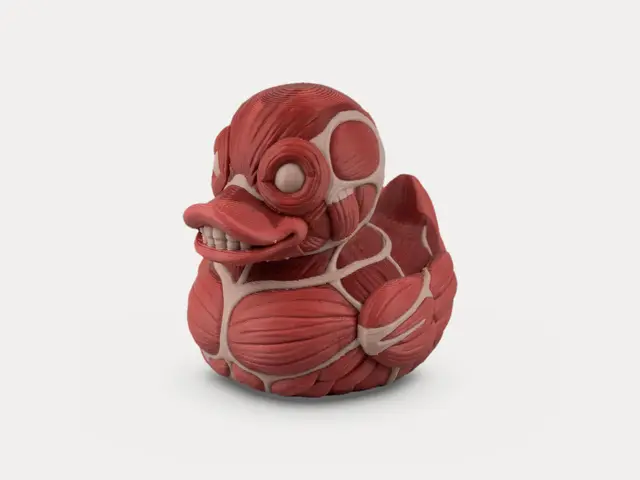 Raw Fiend Rubber Duck - Horror Figurine — modelo 3D