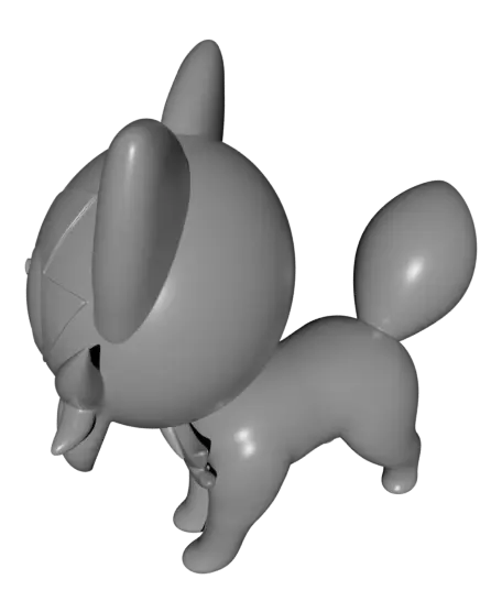 Sprigatito (Pokemon) — modelo 3D
