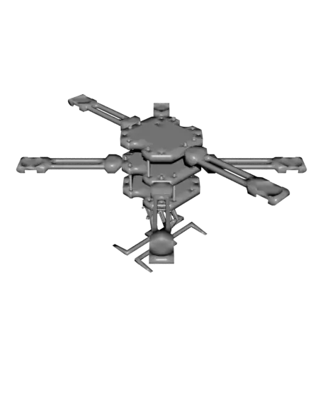 Convertible transporter drone frame v1.0 — modelo 3D