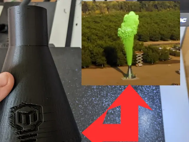 Mark rober elephants toothpaste flask — modelo 3D