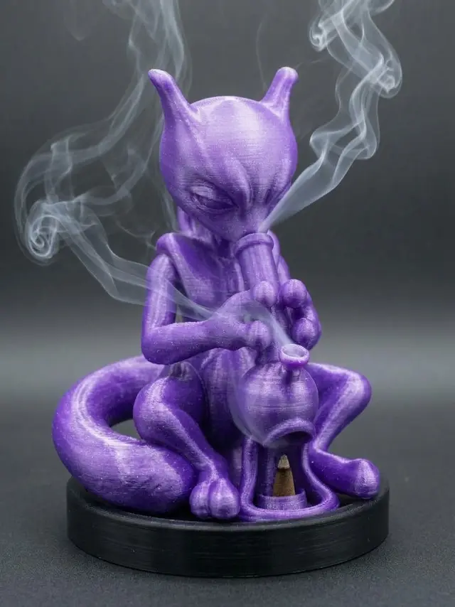 Mewtwo Incense Burner — modelo 3D