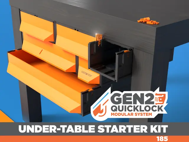 GEN2 Under Table Starter Kit - 185 — modelo 3D