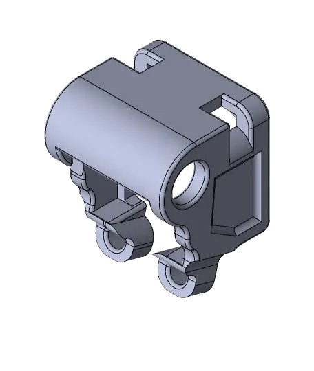 Diatone Roma F4 LR GPS and ELRS Antenna Mount — modelo 3D