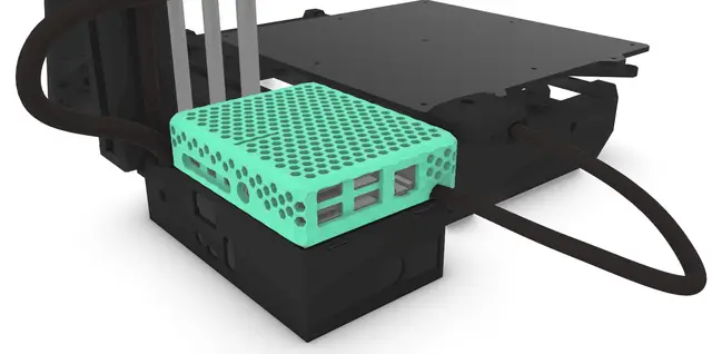 Raspberry Pi Z-Box | Integrated 4B Case for Prusa MINI — modelo 3D
