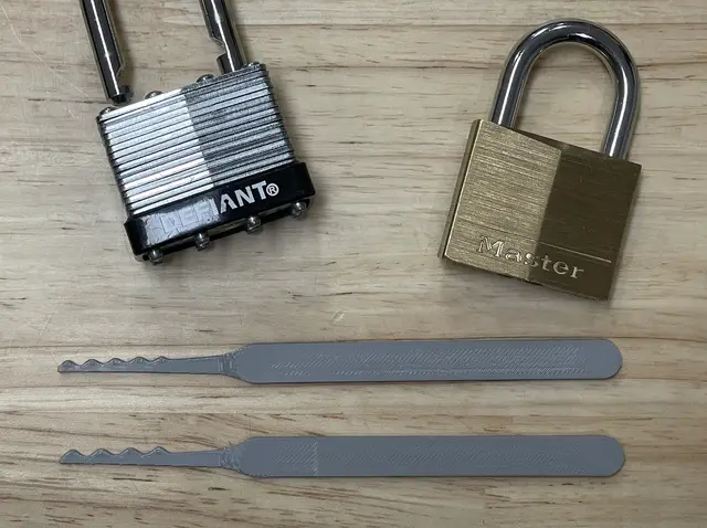Rake - Lock Pick — modelo 3D