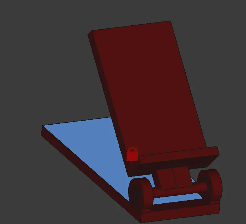 Adjustable phone stand — modelo 3D