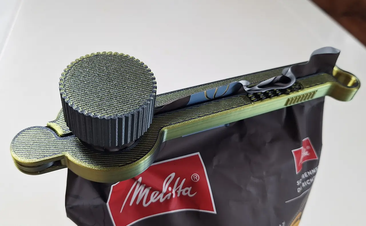Coffee Bag Clip — modelo 3D