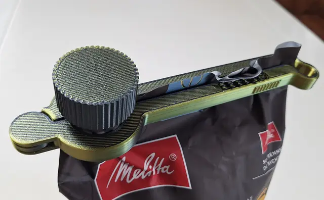 Coffee Bag Clip — modelo 3D