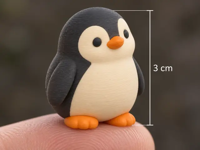 Mini Pocket Penguin – 30 mm — modelo 3D