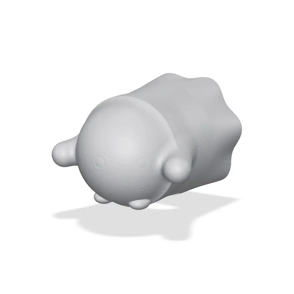 Screaming Ghost LED Tealight Holder – Halloween — modelo 3D