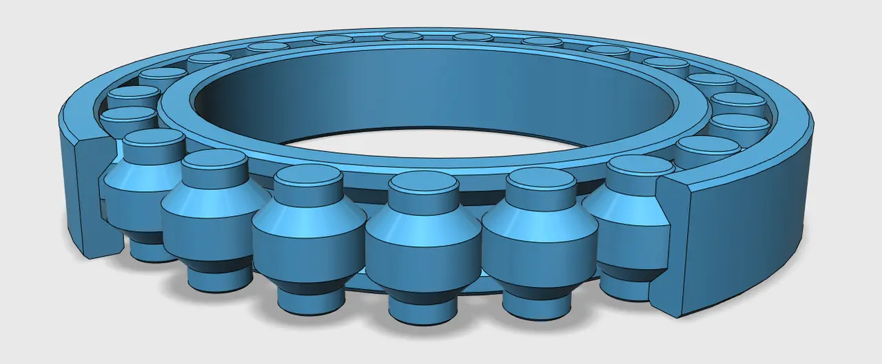 best 3D-printable bearing — modelo 3D