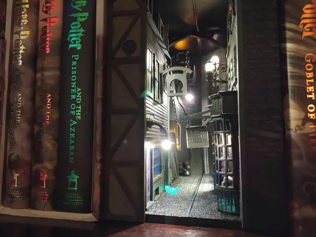 Knockturn Alley Book Nook — modelo 3D