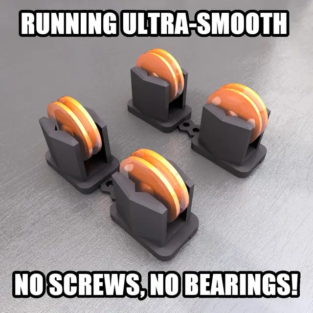 Ultra-Smooth Running Spool Holders — modelo 3D
