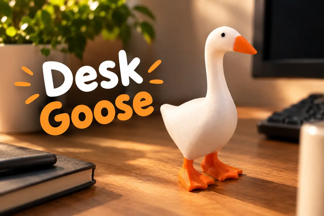 Desk Goose — modelo 3D