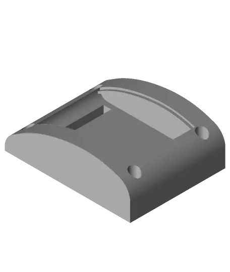 DIY Dock King Fatshark VRX Module Holder for Ground Station — modelo 3D