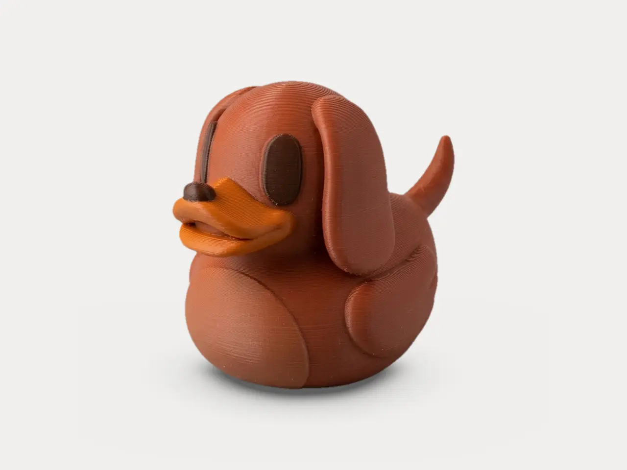 Dachshund Rubber Duck - Animal Figurine — modelo 3D