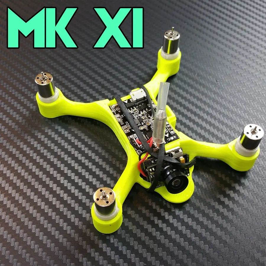 MK XI Micro Quad Frame — modelo 3D