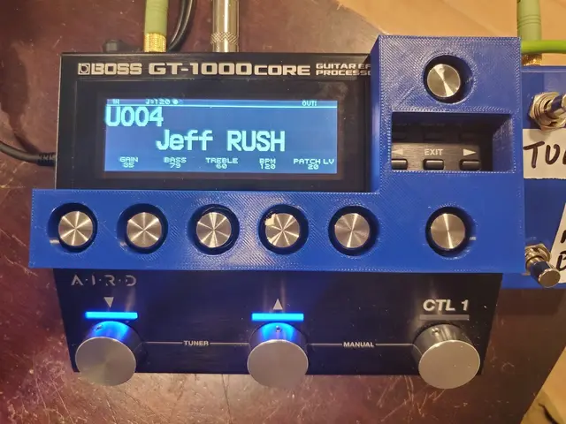 Boss GT-1000CORE Control Guard — modelo 3D