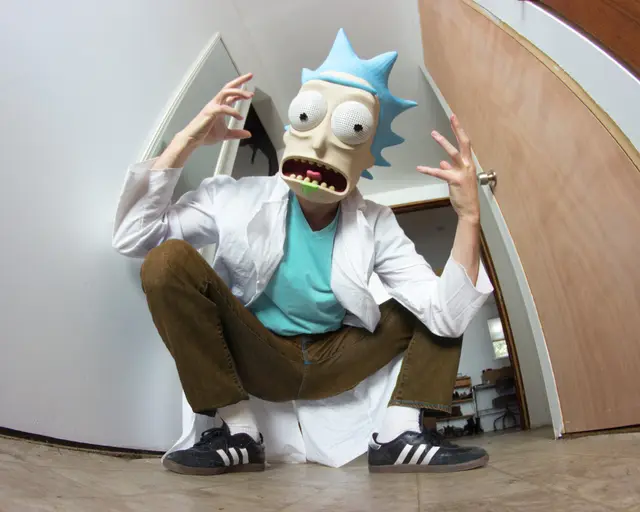 Rick Sanchez mask from Rick and Morty — modelo 3D