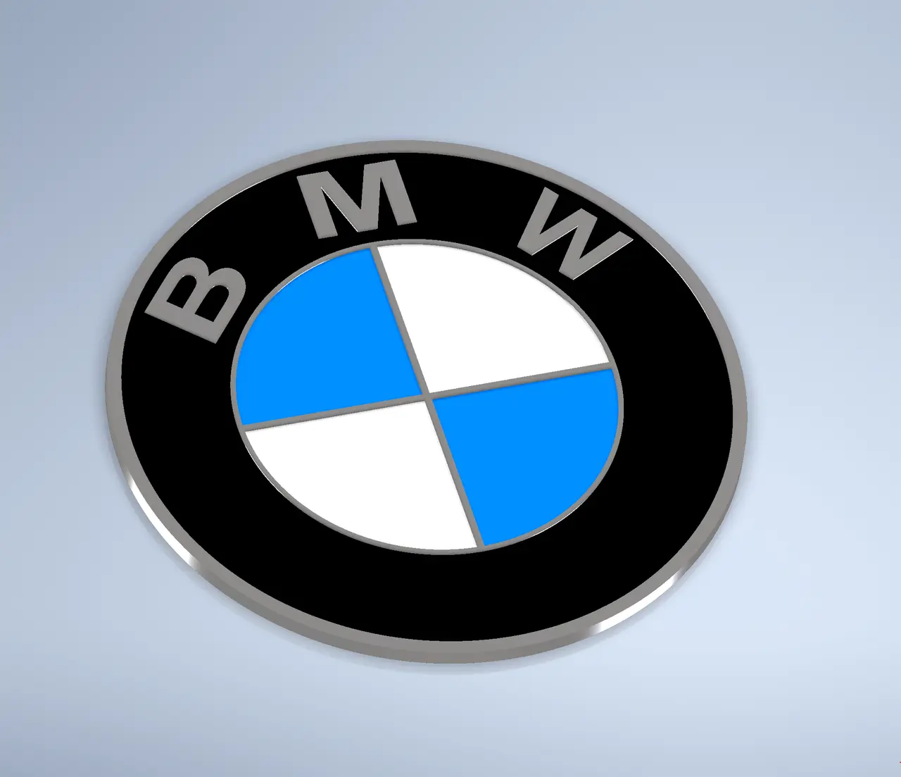 BMW logo — modelo 3D