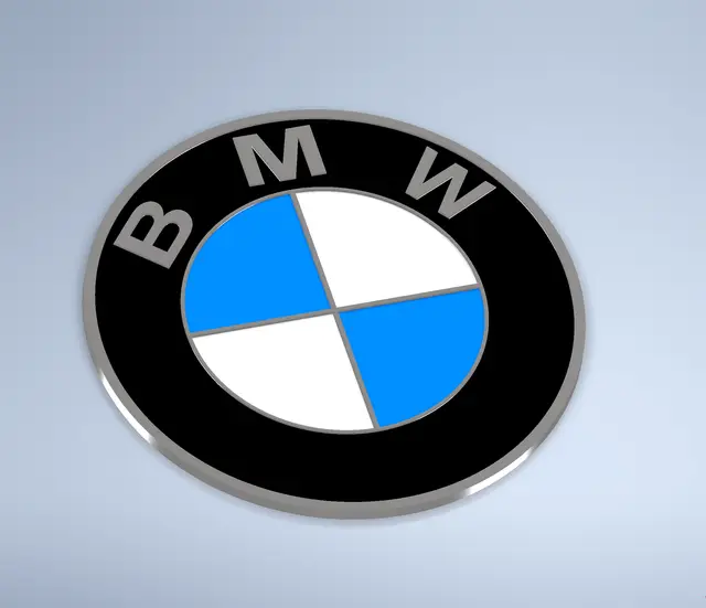 BMW logo — modelo 3D