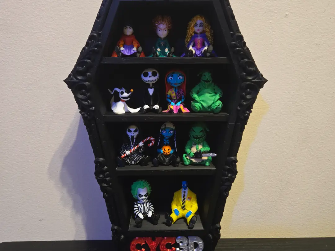 Minifig Coffin Shelf — modelo 3D