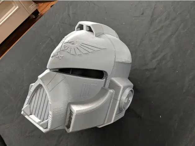 Space Marine Helmet - Wearable (remix) — modelo 3D
