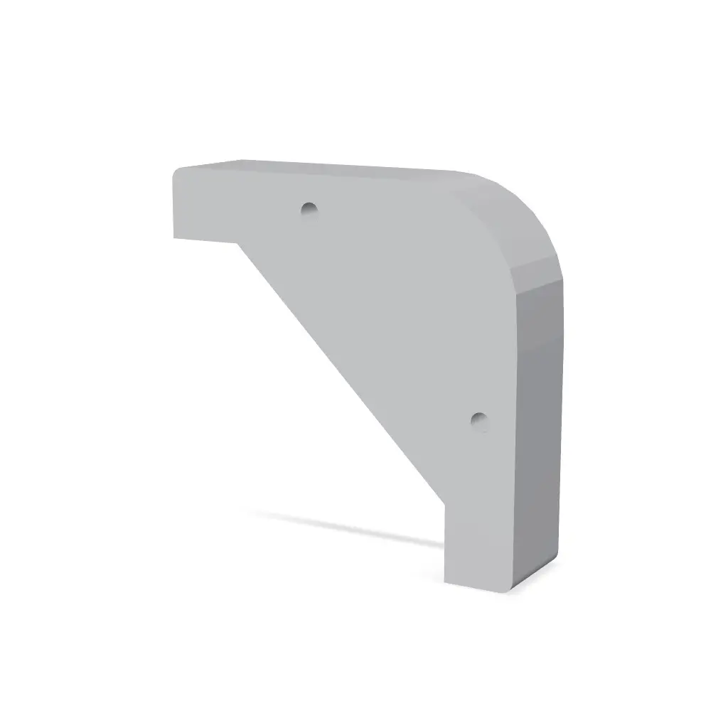 Whiteboard Wallmount Corner Bracket — modelo 3D