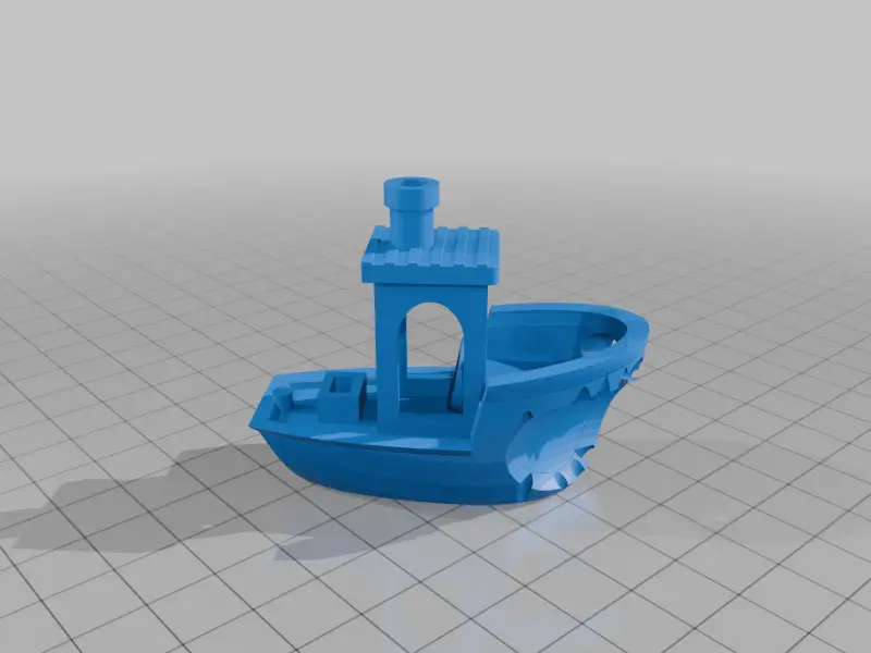 Shark Bite Benchy — modelo 3D
