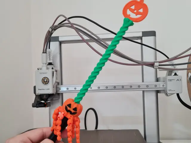 VARITA GIRATORIA | Calabaza Halloween — modelo 3D