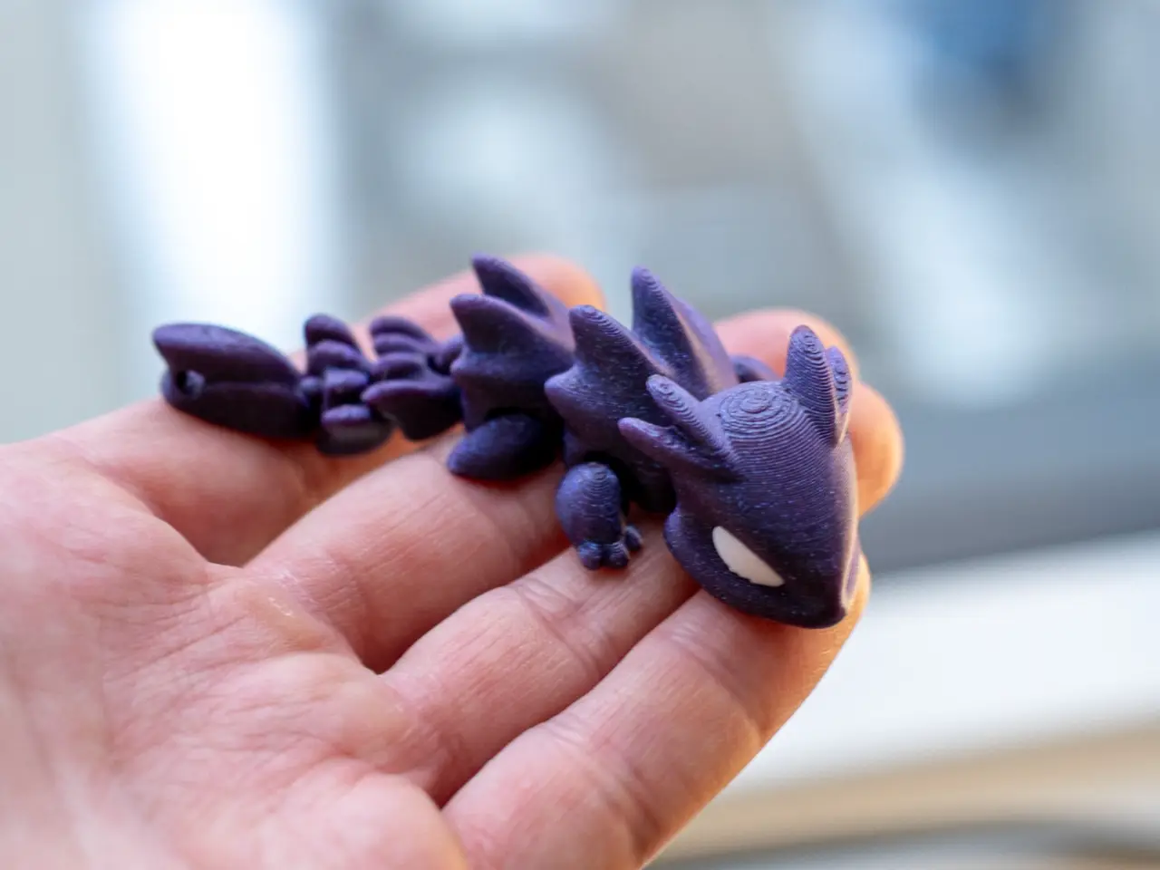 Mini Articulated Dragon 02 — modelo 3D