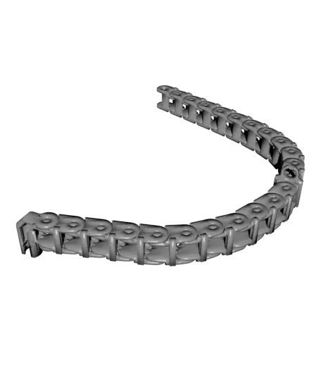 Bambu Lab P1P Printable Cable Drag Chain — modelo 3D