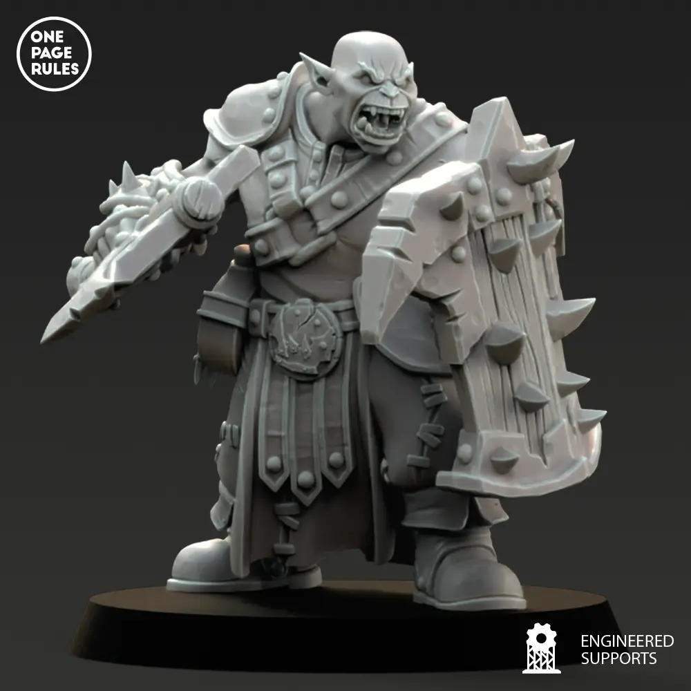 Orcs - Iron Warriors - Free Preview — modelo 3D