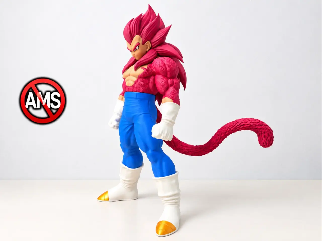 SSJ4 Vegeta (Daima) NO AMS — modelo 3D