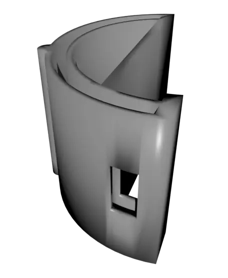 GearSupport Phone Stand — modelo 3D