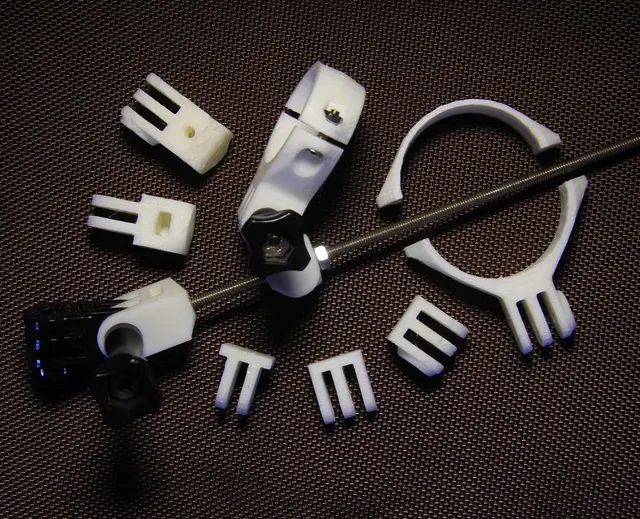 GoPro customizable mounts, and a library to expand (UPDATED!) — modelo 3D
