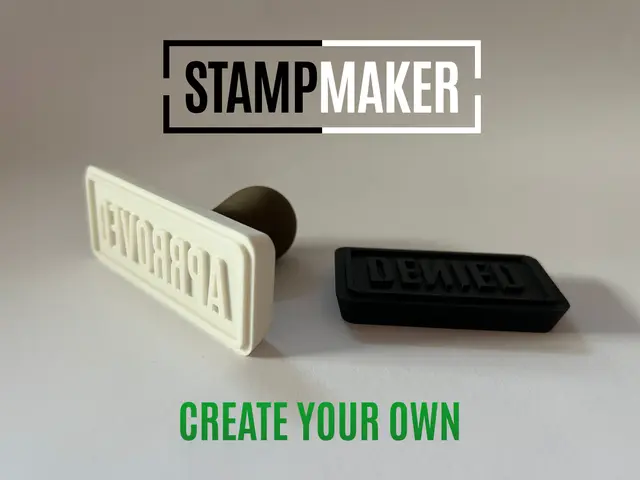 Stamp Maker - Customizable Stamps — modelo 3D