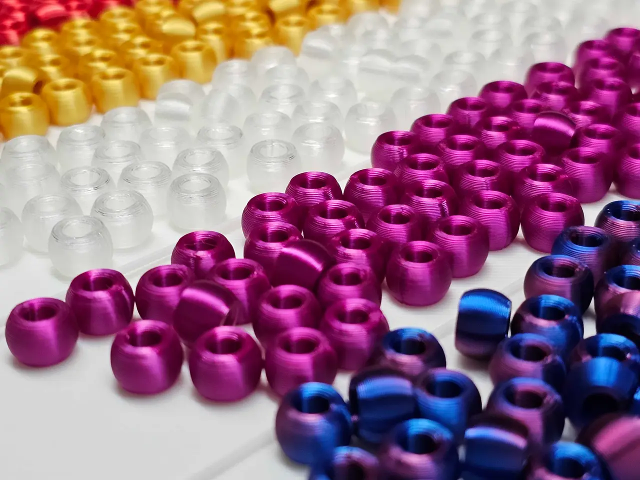 Pony bead | Standard 6mm x 9mm — modelo 3D