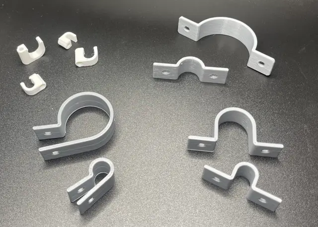 Cable Clamps Clips — modelo 3D
