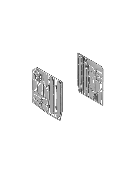 Starship rocket Kit card — modelo 3D