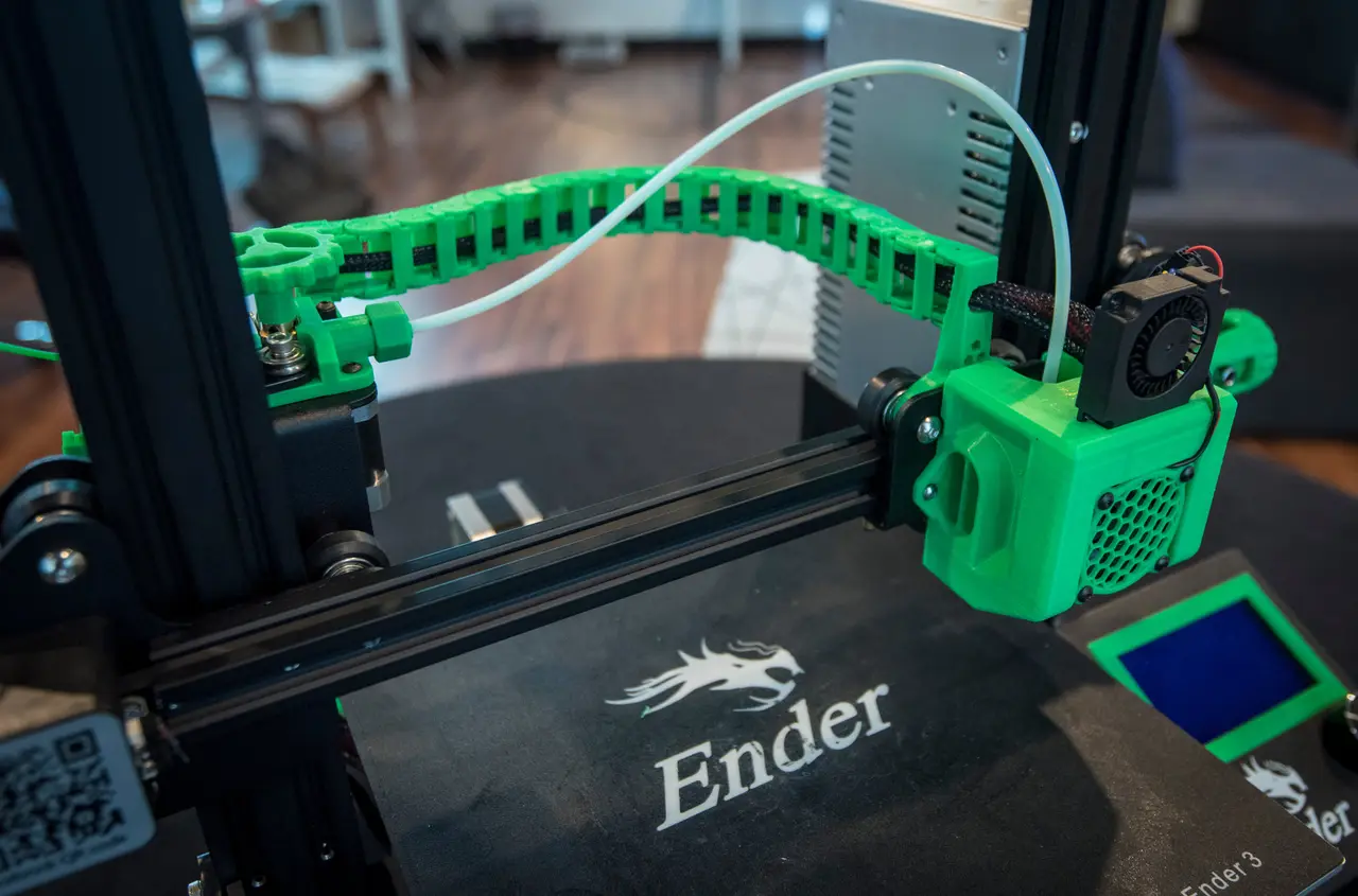 Stock Ender 3 & A10 Hot End Chain Links — modelo 3D