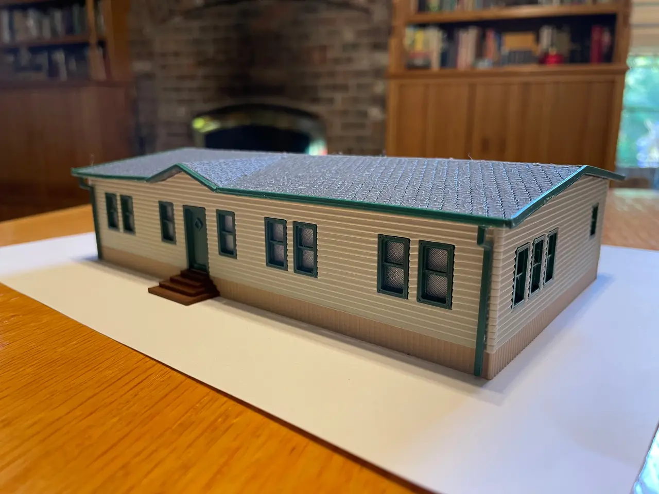 HO Scale Mobile Home Three — modelo 3D