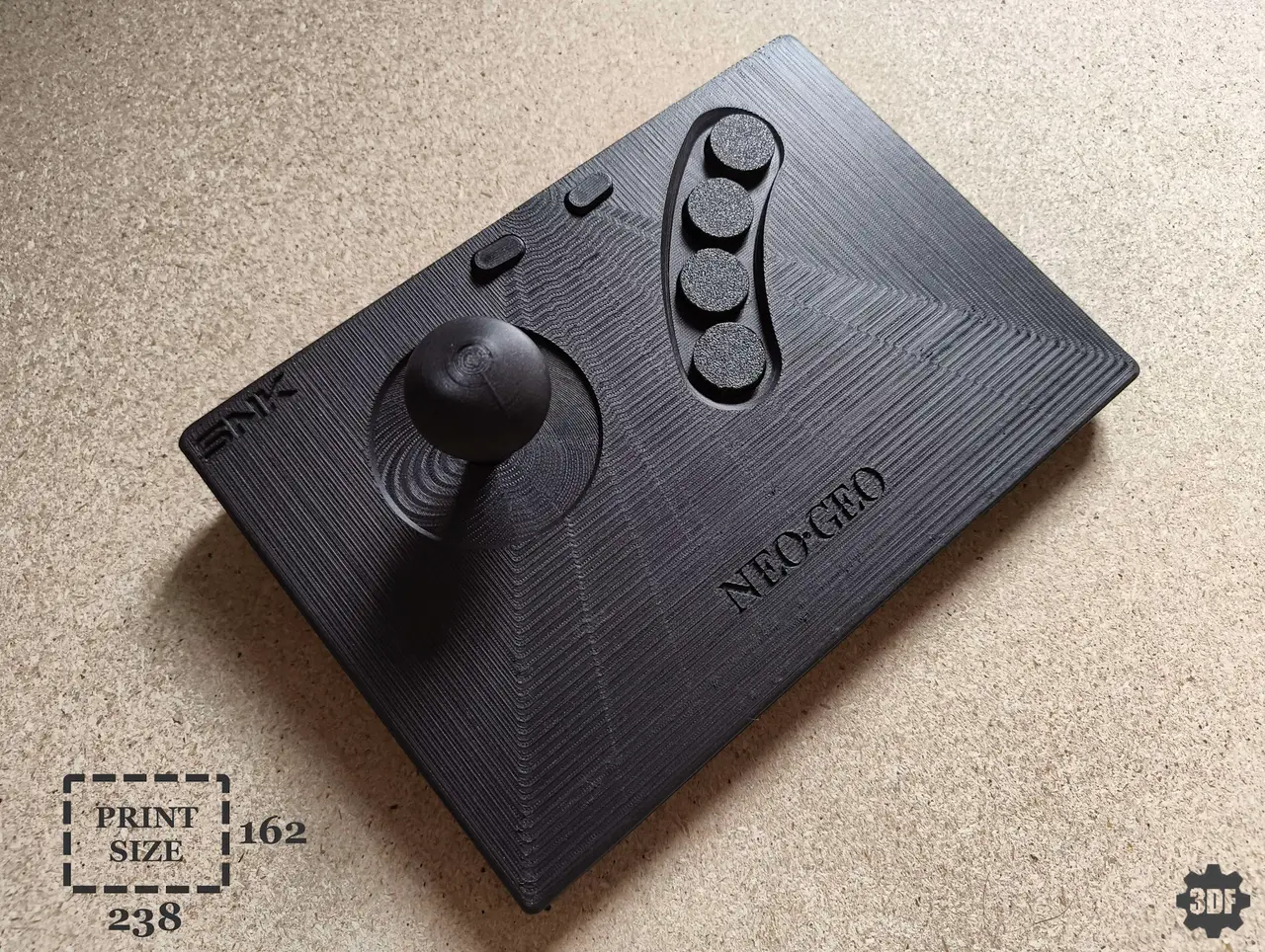 SNK NEO GEO AES CONTROLLER — modelo 3D